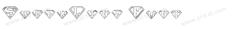 SuperLine Font字体转换